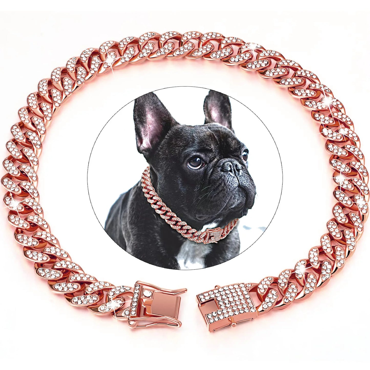 Collier_chien_or_rose-couleur_NoblePaw
