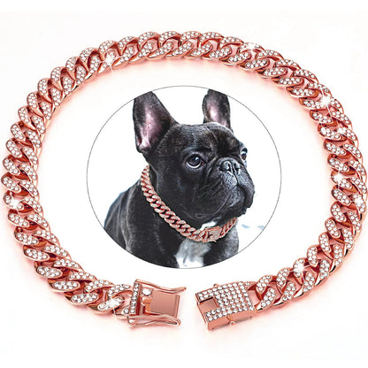 Collier_chien_or_rose-couleur_NoblePaw