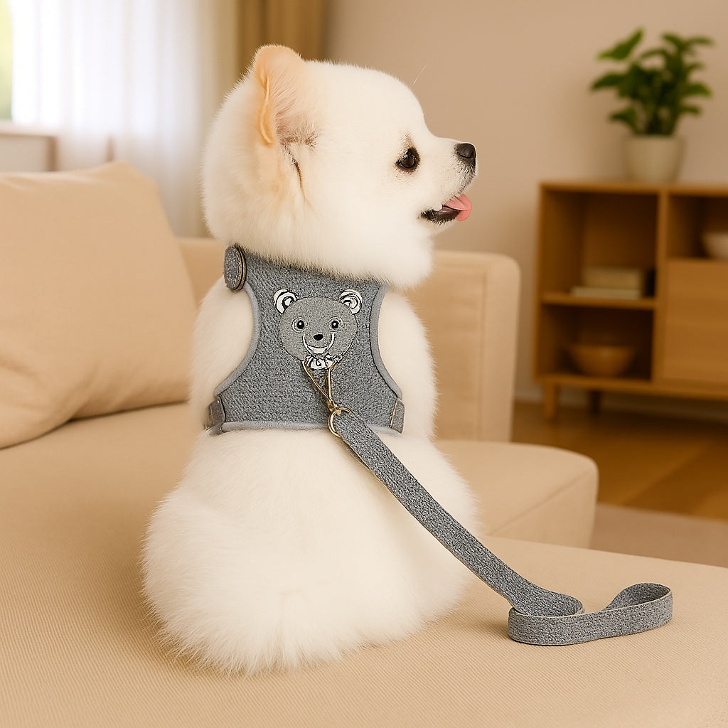 Harnais-chien-Gris-SnugBear