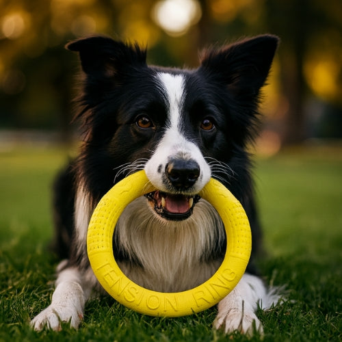 Jouet-chien-Jaune-PowerRing
