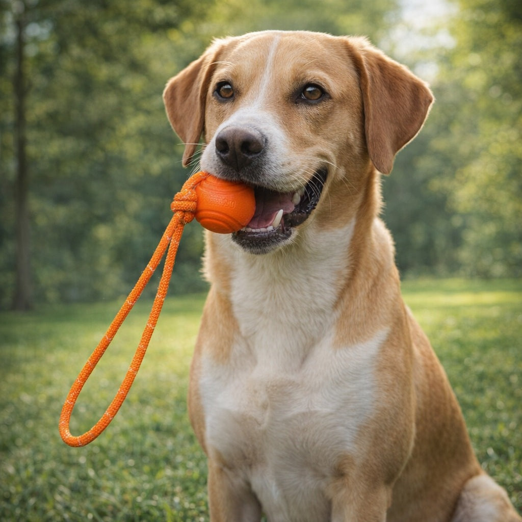 Jouet Chien Orange FlexThrow