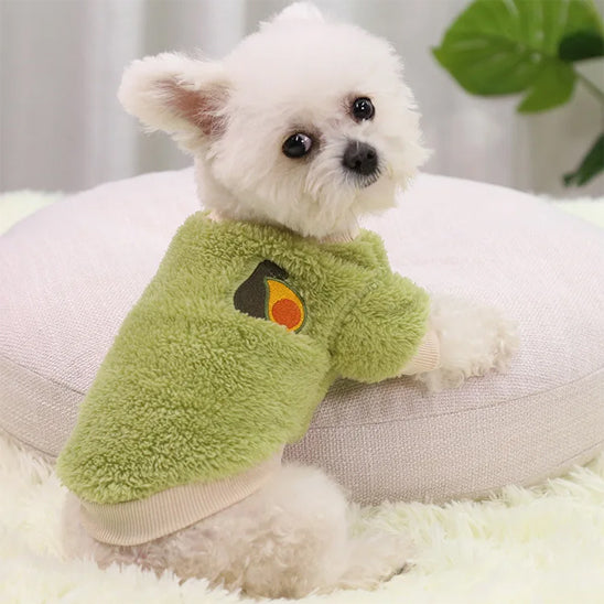 Vetement-pour-chien-Vert-FluffyPup
