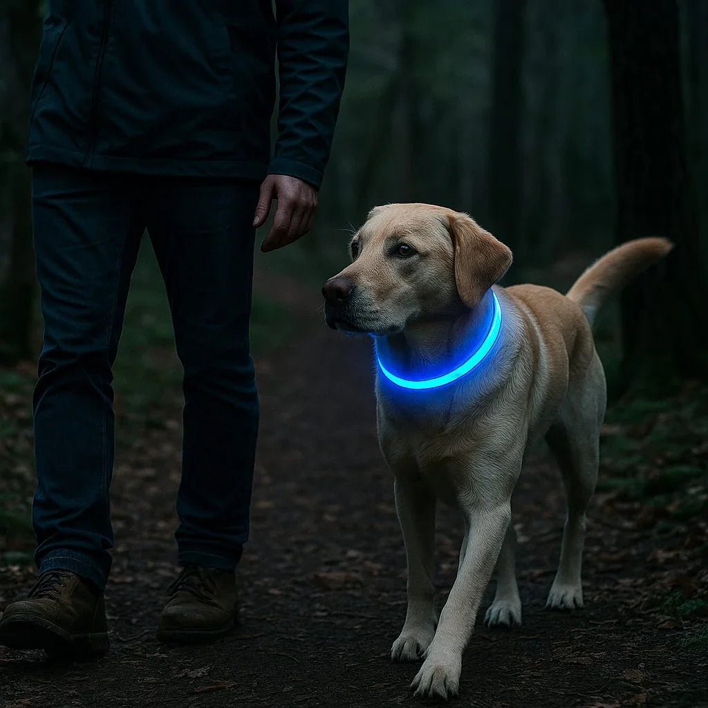 Collier-lumineux-chien-securiter-FlashyPaw