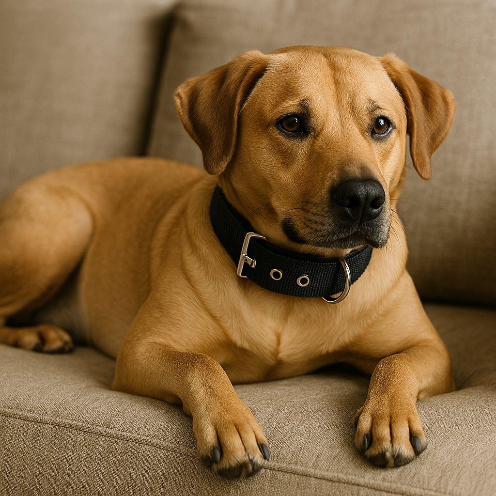 Collier pour chien noir FlexLead