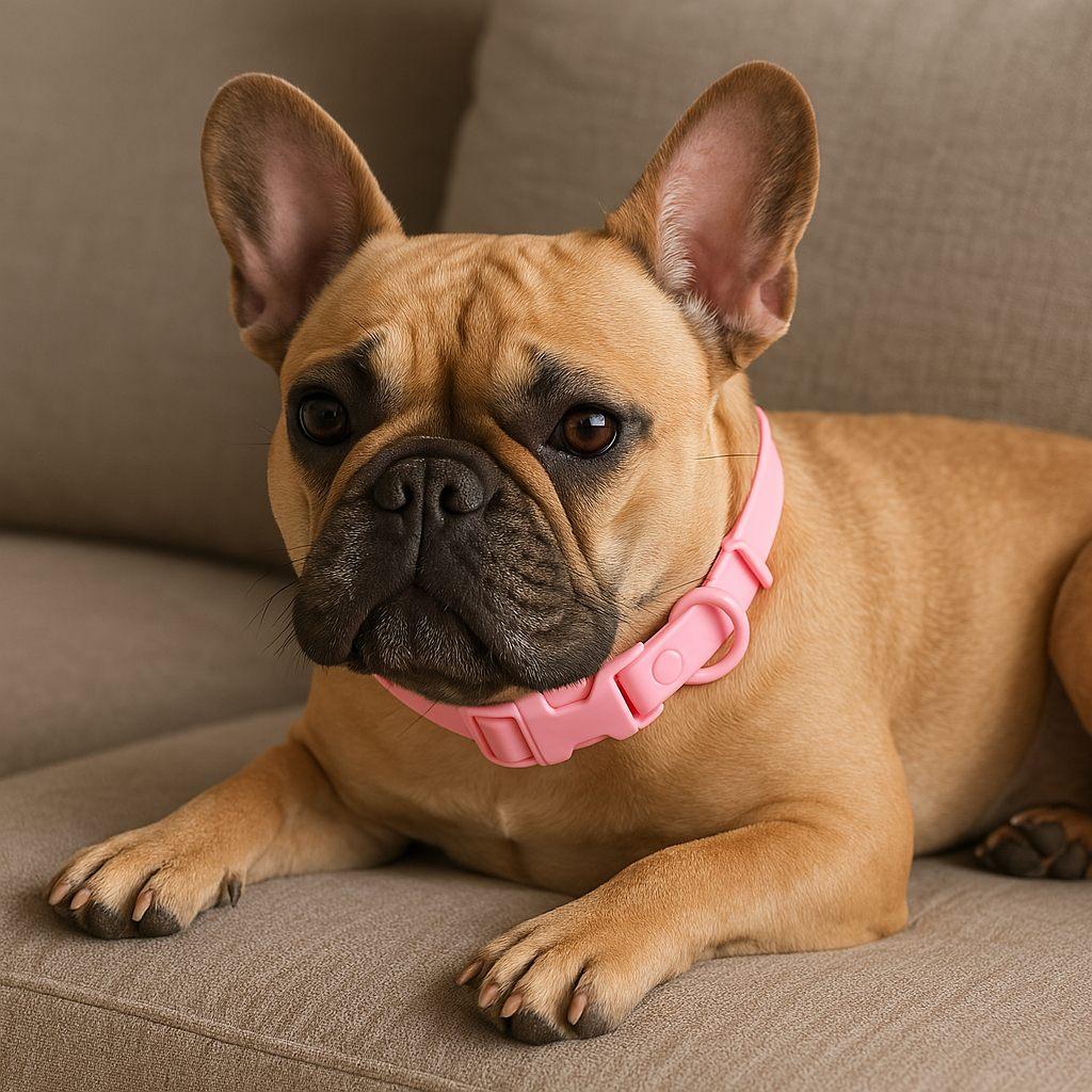 Collier-pour-chien-Rose-PawProof