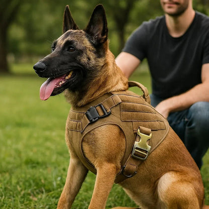 Harnais-anti-traction-chien-Brun-ToughPaw