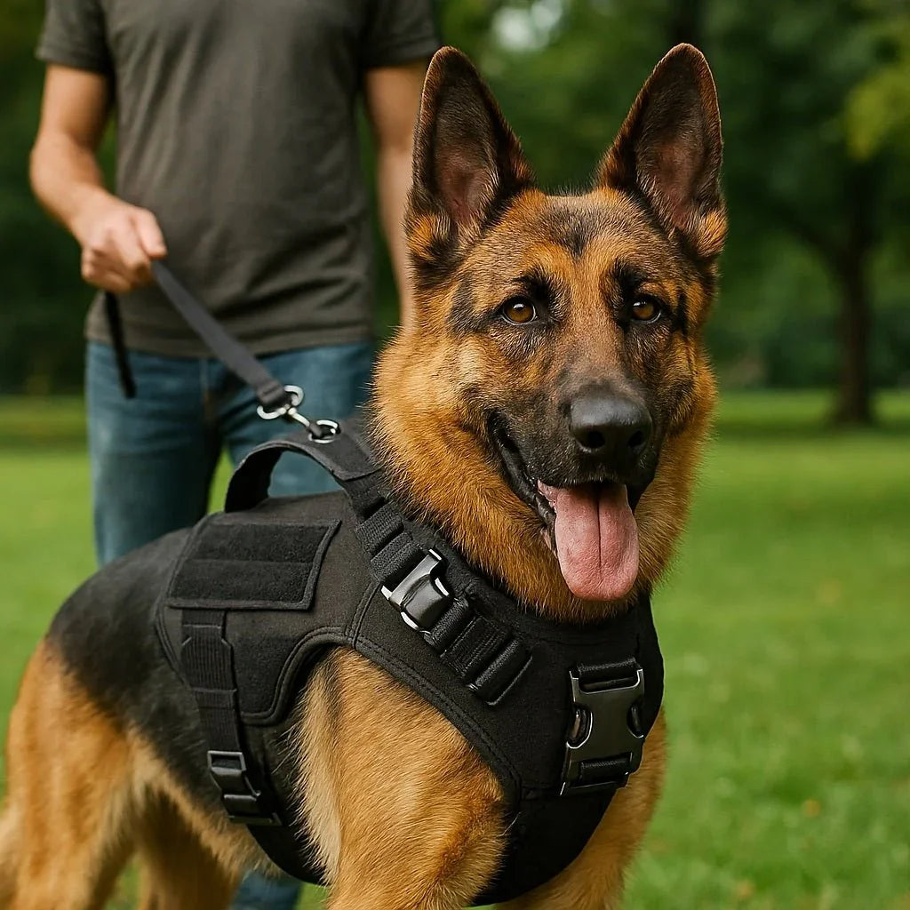 Harnais-anti-traction-chien-Noir-ToughPaw