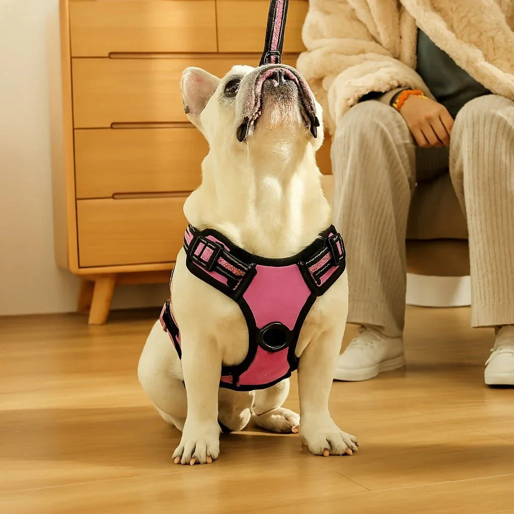 Harnais-pour-chien-Rose-TrailPaw