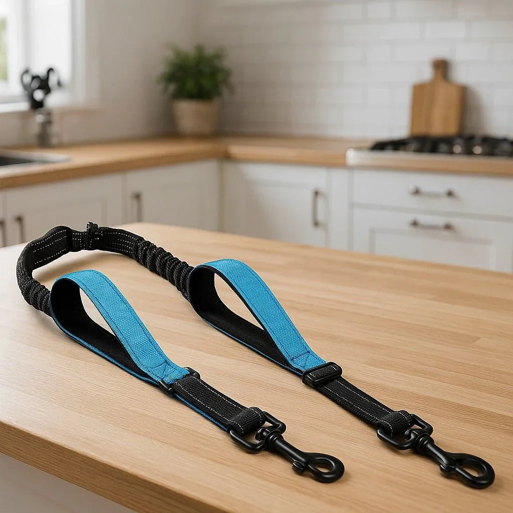 Laisse-chien-Bleu-FlexiDuo