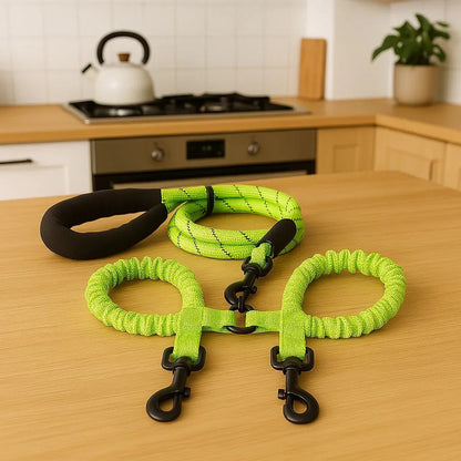 Laisse-chien-Vert-MultiPattes