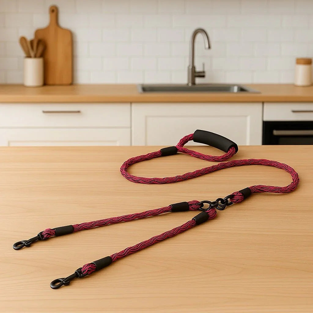 Laisse-chien-Rouge-TwinLine