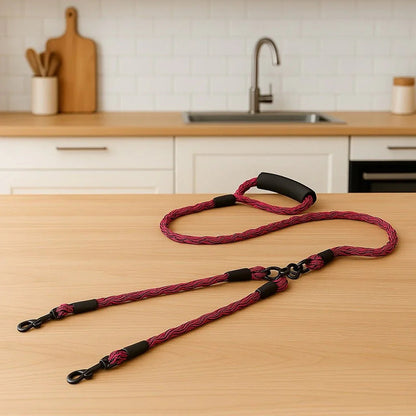 Laisse-chien-Rouge-TwinLine