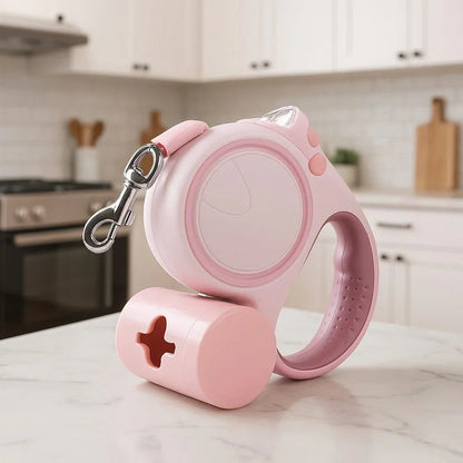 Laisse-pour-chien-Rose-LibraPaw