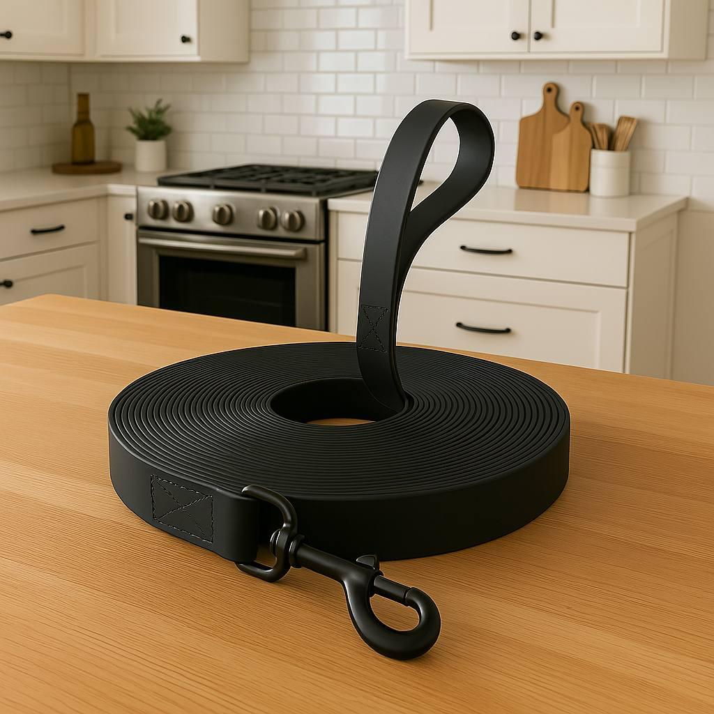 Longe-pour-chien-Noir-DogHorizon