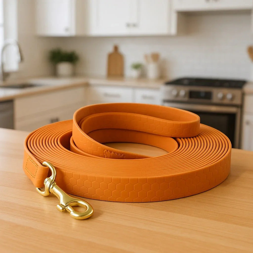 Longe-pour-chien-Orange-LibraPaw