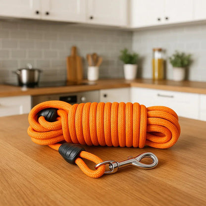 Longe-pour-chien-Orange-NomadLine