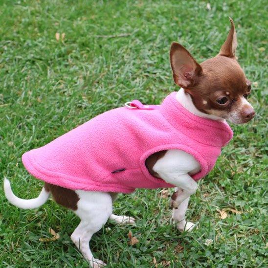 Manteau-pour-chien-Rose-PolairPup