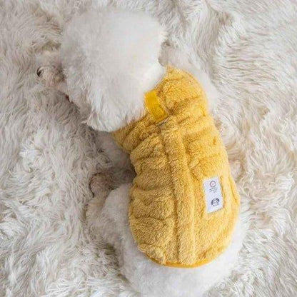 Manteau-pour-chien-Jaune-WarmPaws